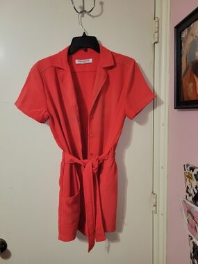 Amanda Uprichard Coral Pink Blazer